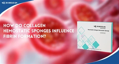 In che modo le spugne emostatiche al collagene influenzano la formazione di f...